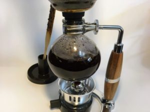 サイフォンで作ったコーヒー