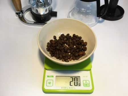 サイフォン用のコーヒー豆