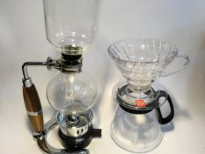 サイフォンとドリップの違い