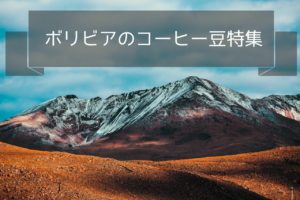 ボリビアのコーヒー豆の特徴|おすすめの農園と産地や種類、等級について