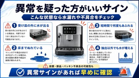 異常を疑った方がいいサイン